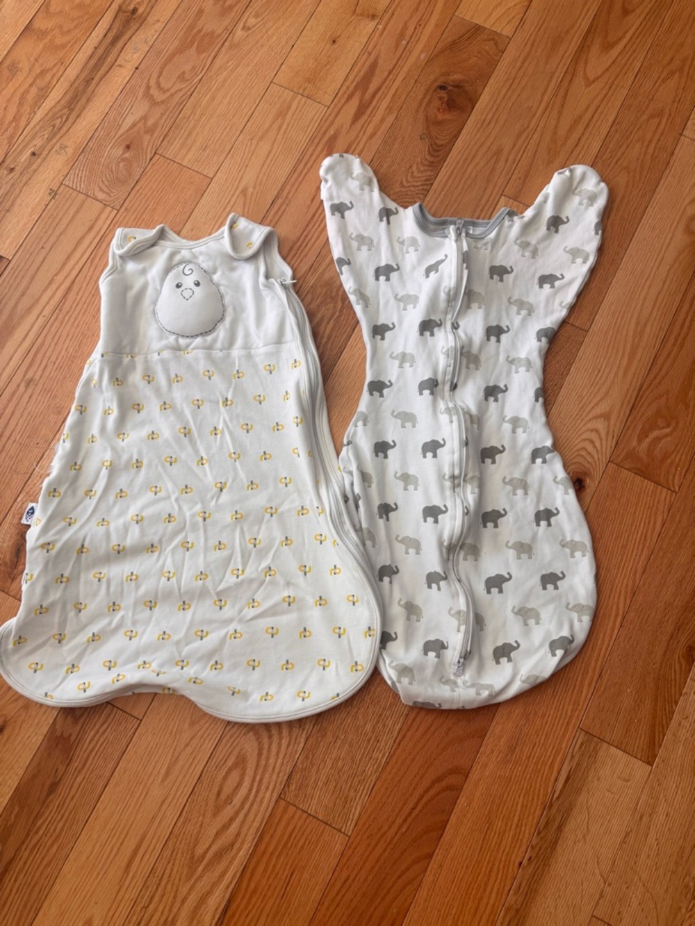 Nested Bean and transition swaddle